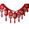 2 Banner Traditional Chinese New Year Hanging Decoration Spring Festival Decoration for Home Office