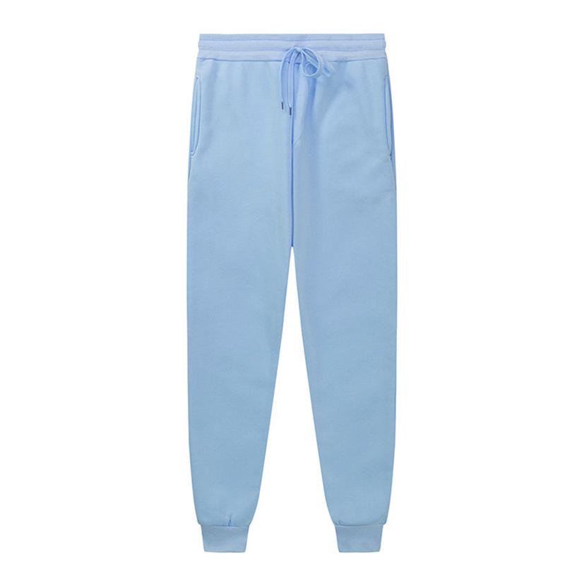 Unisex Sports and Casual Fleece Sweatpants for Running and Fitness, Autumn/Winter Long Pants.