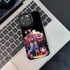 Game U-Undertale-es Phone Case For iPhone 17,16,15,14,13,12,11,Pro,Max,Plus,Black Matte Shockproof Cover