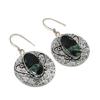 Natural Kambaba Jasper Gemstone 925 Sterling Silver Jewelry Earring 2.17" ZS-1382