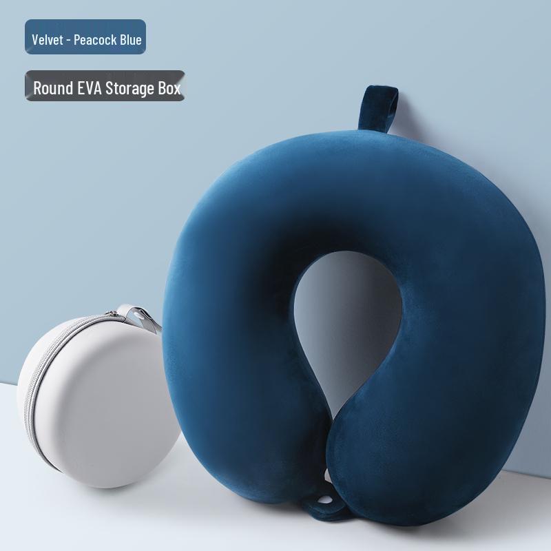 Portable U-Shaped Neck Support Pillow for Travel