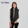 Yaloo RS Damen Winter Einfarbig Kapuze Daunenweste YYXFF86502