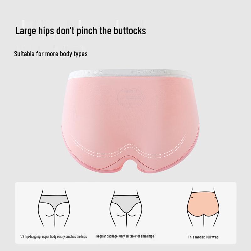 Girls' Cotton Antibacterial Briefs HN114505 (4-Pack)