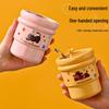 304 Stainless Steel Cartoon Dog Thermos Cup – Portable, Cute, and Stylish for Coffee or Water