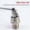 Adjustable Broken Pipe Thread Extractor Tool 4/6 Inch Faucet Angle Valve Wire Remover for Slipping Rusty Threads