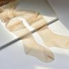 Seamless Pearlescent Stockings: Silky, Shimmering, Transparent Summer Tights for Women