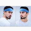 1-8Pcs Ultra-Thin Sports Sweatband Breathable Sweat Absorbent Headband Elastic Sweat Hair Band Soft Outdoor Sport Yoga Headband