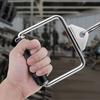 V Shape Bar Double D Row Handle Rubber Cover Gantry Lever Handle  Mechanical Accessories