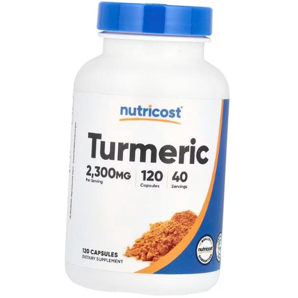 

Экстракт куркумы, Turmeric 2300, Nutricost 120капс (71647055) 120caps