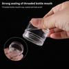 3G 5G 10G 15G 20G Cosmetic Cream Jar Empty Clear Eyeshadow Nail Glitter Lip Balm Container Makeup Sample Pot Bottle Plastic