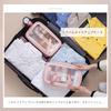 Lynlyulinger Makeup Cosmetic Hot Spring Sauna Bag Pouch PVC Clear Storage Large Various Gift Bag, Bag, Bag, - Set, Bag, Waterproof, Capacity, Sizes,