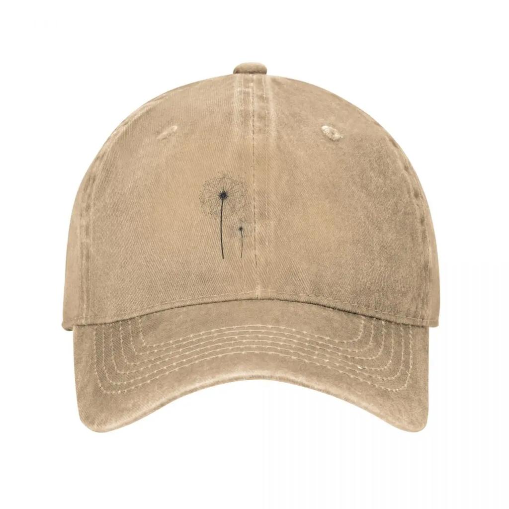 Dandelion Baseball Cap Custom Cap Trucker Cap Hat Baseball Sun Hat Womens Beach Visor Unisexs