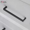 Oukali Modern Fashion Furniture Cabinet Handle Wardrobe Kitchen Matt Black Zinc Alloy Drawer 320mm Handles