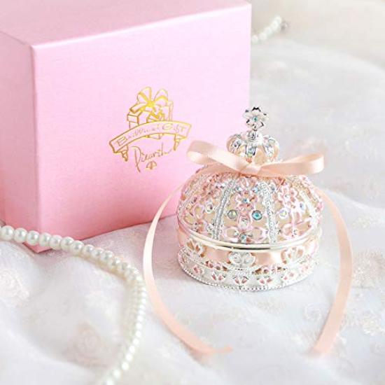 Crown with Pierce Purchase from Pierce <Sakura Ribbon> [Direct Shop] (BabyPink)
