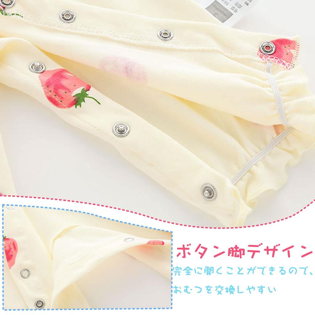 Set of Baby Newborn Clothes for Newborn Cute Baby Baby Shower and [miniGray] 3-Piece Long-Sleeved Coveralls, 100% Cotton, Front-Opening, Girls,