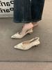Fashion "Step Into Spring: Chic Bow - Adorned Slingback Kitten Heels & Denim Trends"