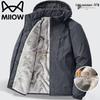 MaoRen Men's Plush Lined Winter Jacket
