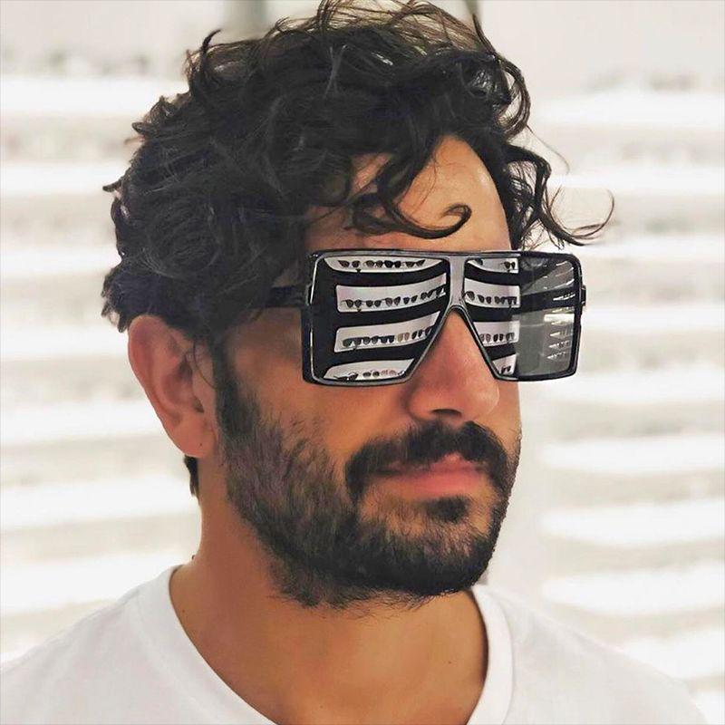 Women's Trendy Oversized Fashion Sunglasses - European & American Style