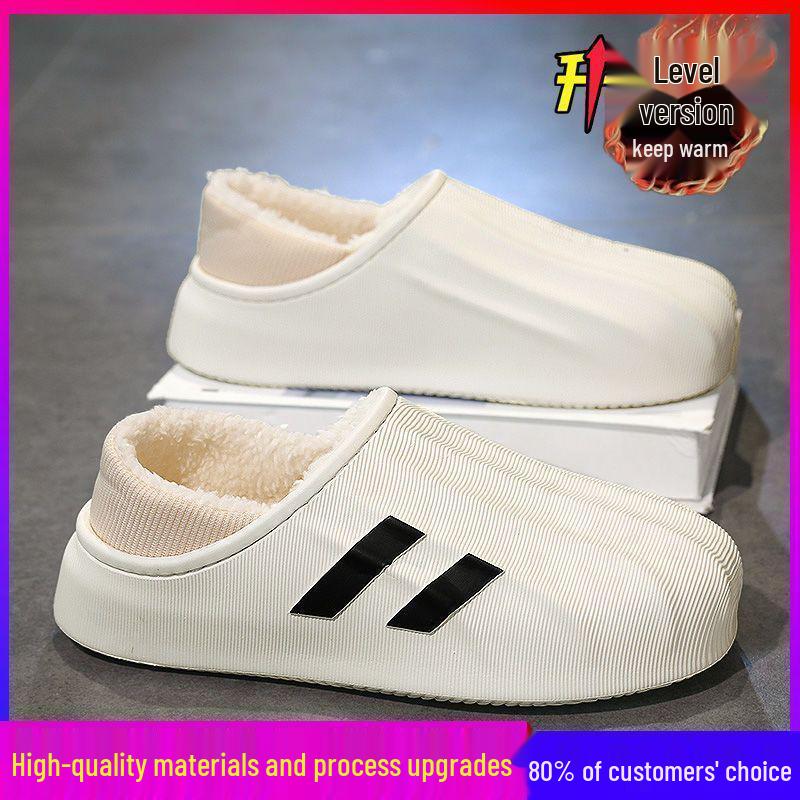 

2025 Unisex Winter Cotton Slippers with Thick Sole and Full Heel - Non-Slip Indoor Footwear for Warmth and Maternity Summer Slippers - Mystery Box