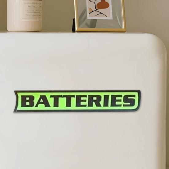 1 Set Magnetic Toolbox Label Easy To Read Reusable 3D Magnetic Tool Chest Organizer Tag Multi-functional Toolboxes Drawers Marker Organization Label