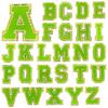 8cm Gold Edge Glitter Double-layer English Letter Iron-on Embroidery Patch