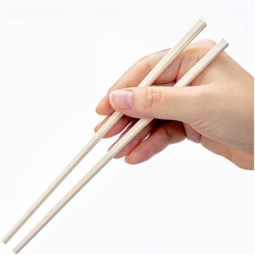 Yamato Bussan Disposable Chopsticks, Kobanabiyori, Genroku Style, Aspen, 20.3cm, Pack of 100