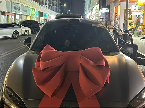 4S Store Grand Bow Car Delivery & Wedding Car Decoration