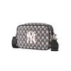 New MLB Monogram Collection Polyester Combo Bag Shoulder Bag Crossbody Bag Regular Women's Gray 32BGDC011-50L