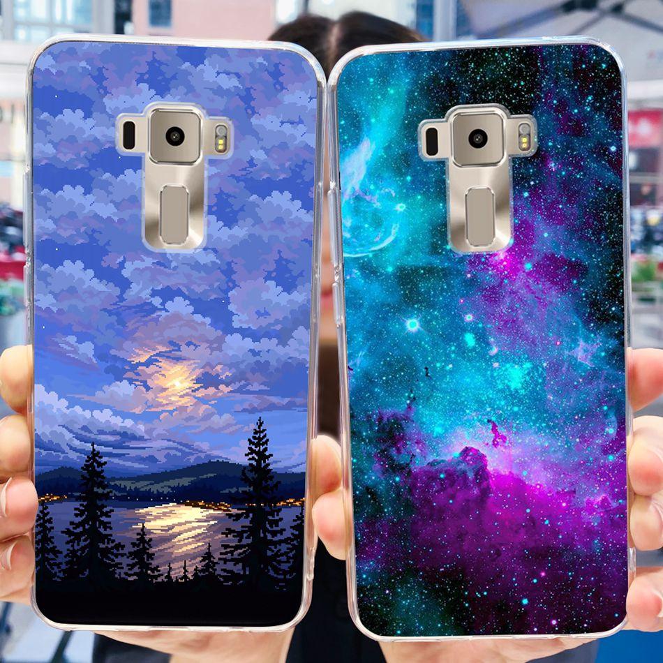 For Asus ZenFone 3 ZE520KL ZA520KL Case Asus ZenFone3 Z017D Z017DA Z017DB 5.2" Fashion Soft Silicone TPU Phone Back Cover