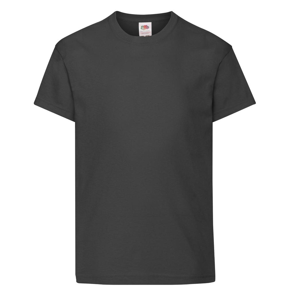 FRUIT OF THE LOOM Childrens/Kids Original T-Shirt