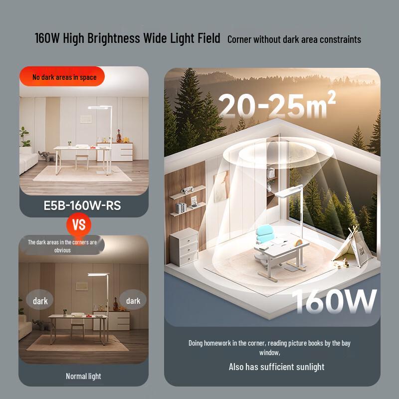 Haishibao Smart Full-Spectrum Red Light Eye-Care LED Desk Lamp E5B