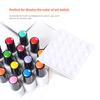 1 x 25Pcs Nail Color Button UV Gel Polish Display Label Sticker Adhesive Paster