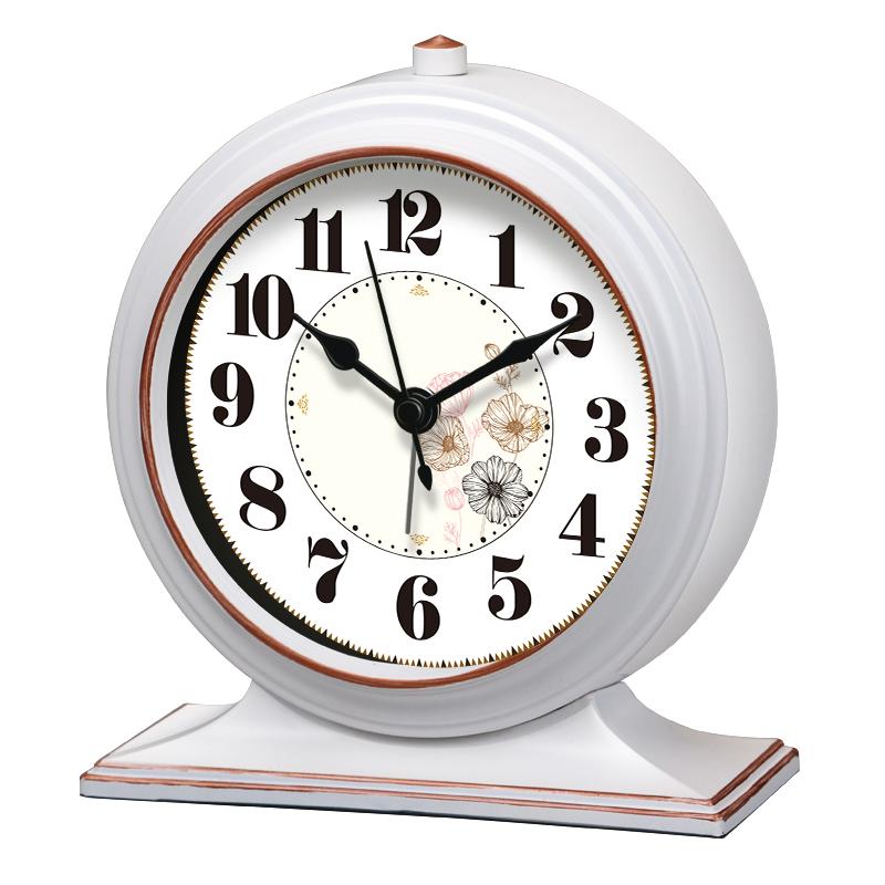 Pendeluhr Quarz Wohnzimmer Tischuhr Wecker Retro Heim Desktop-Uhr Sitzende Uhr Platzierung Schreibtischuhr Uhr Uhr