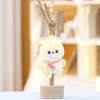 Rabbit Penguin Into Plush Doll Keychain Cartoon Toy Decoration Pendant Gift