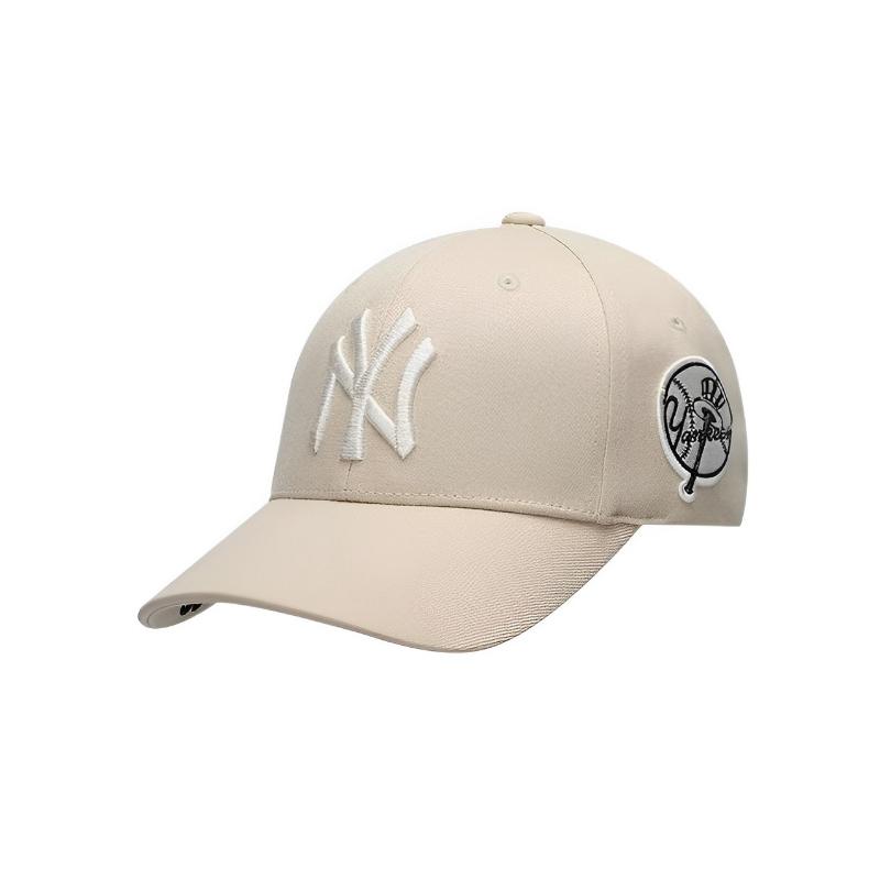 Шерстяные бейсболки MLB Унисекс Хаки Модные 3ACP1601N-50BGS 57