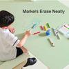 Waterproof Non-Slip Silicone Desk Mat Kids Writing Drawing Table Protector Home Office Supplies