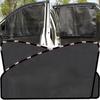 Pare-soleil de fenêtre à vue dégagée Rideaux pare-soleil de voiture pliables Accessoires automobiles avant arrière