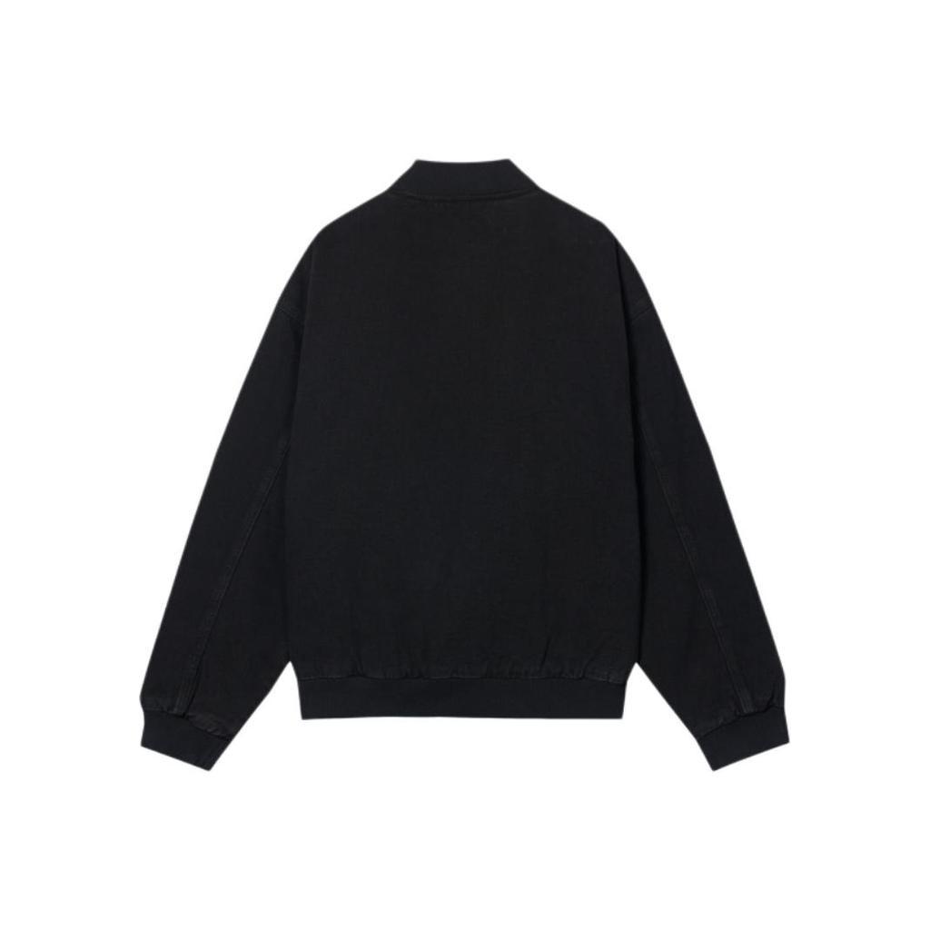 Levis Casual Μόδα Φαρδιά Μονόχρωμη Ριμπ Κολάρο Όρθιος Μακρυμάνικη Ζακέτα Ανδρική Ζακέτα 005MZ-0000