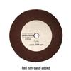 Stainless Steel Sanding Pad: Red/Green Polishing Flywheel