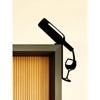 Wrought Iron Wine Bottle Holder Wall Decor, Black Metal Door Frame, Party Gift