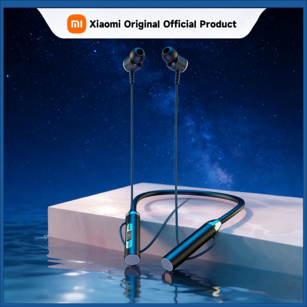 Xiaomi New Wireless Headphones Bluetooth Neckband Magnetic Earphones Sport Running Earbuds Waterproof Bluetooth Headset With Mic