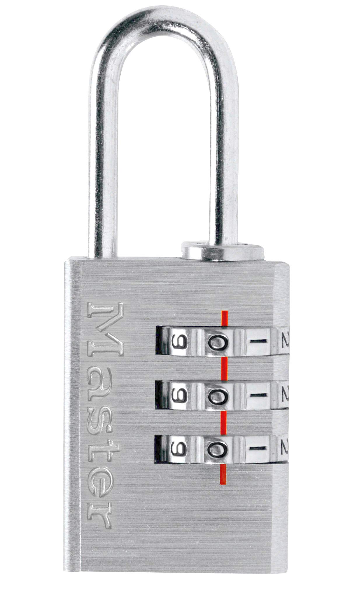 Master Lock Dial Combination 23mm 22mm Inner Diameter 620JADSLV Silver (Master Lock) Padlock, Lock, Compact, Lightweight, Width, Shackle, Aluminum,