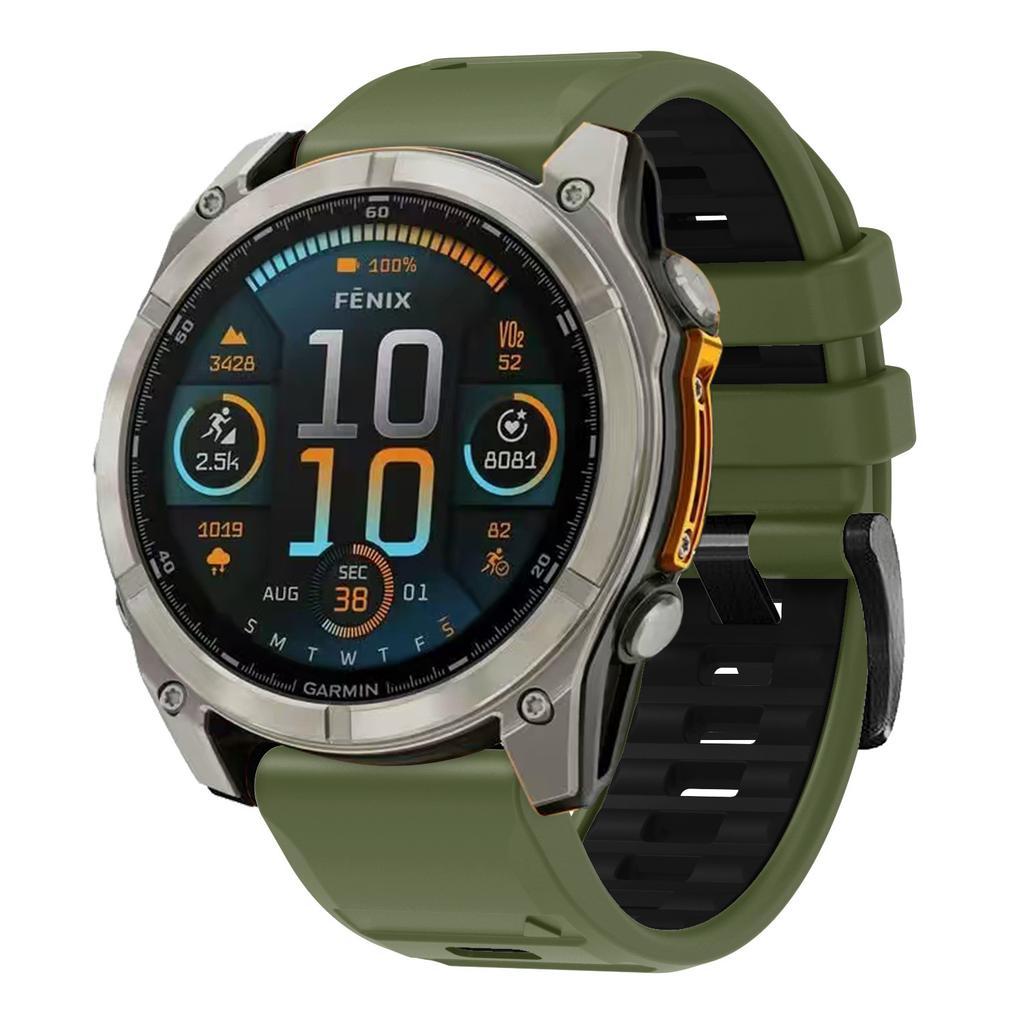 26mm 22mm Quick Fit Strap for Garmin Fenix 9 9pro 8 7X 7 Pro 6X 6 5X 5Plus Silicone Bracelet Correa FOR Fenix 9 Bands 47mm 51mm