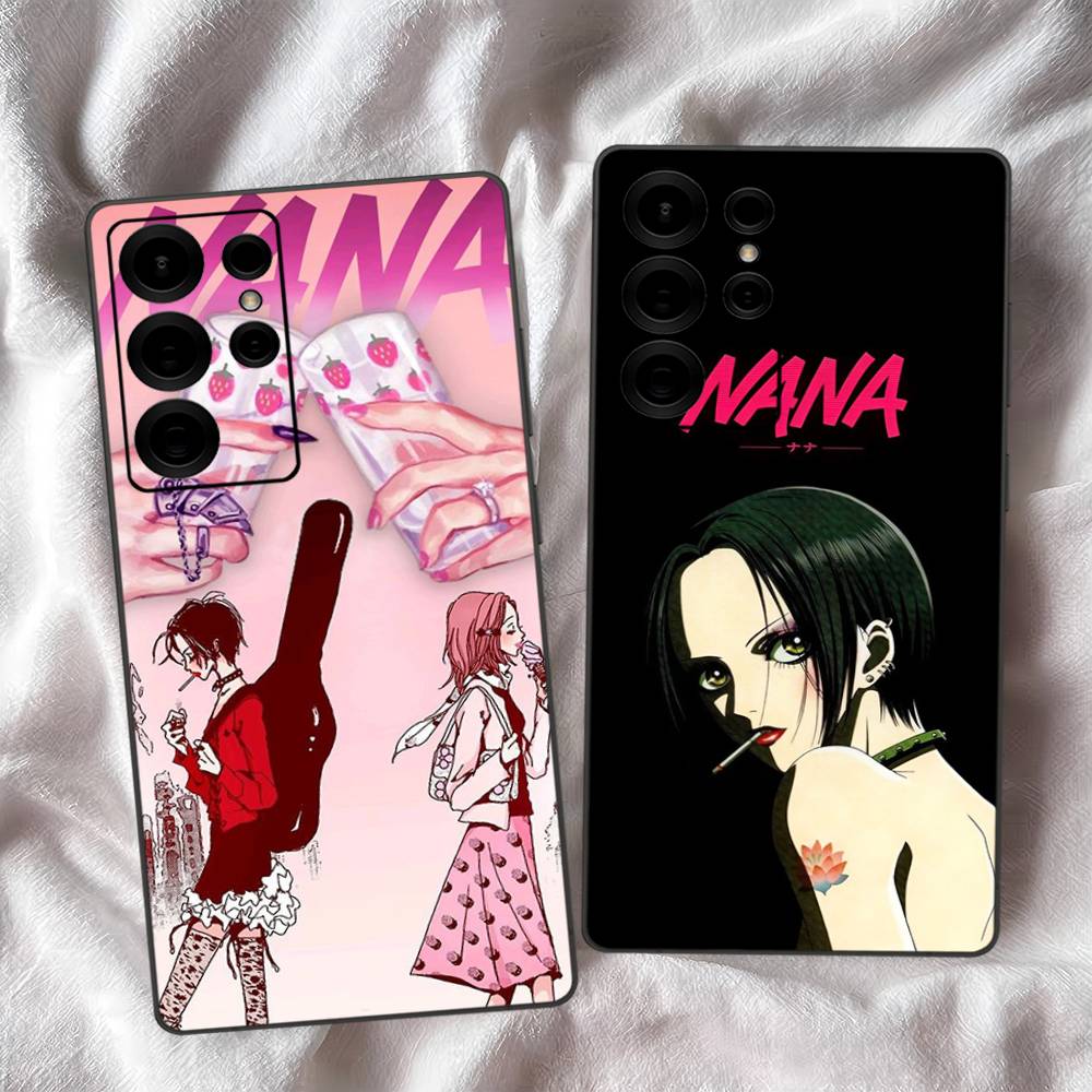 Anime Cool Nana Osaki Phone Case For Samsung S 24 fe 25 Ultra plus 20 lite 21 30 22 23 24 22 Ultra 5G Fundas