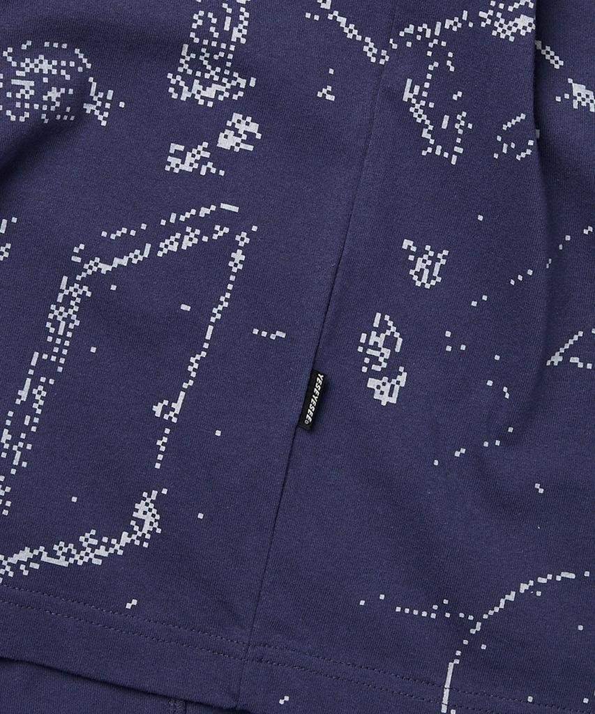 YESEYESEE Pixel World Tee Light Navy