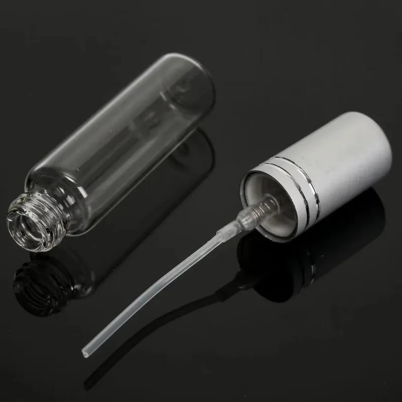 5Pcs 10ML Clear Spray Bottle Small Empty Glass Atomizer Perfume Bottles Mini Liquid Tonic Oil Cosmetic Container