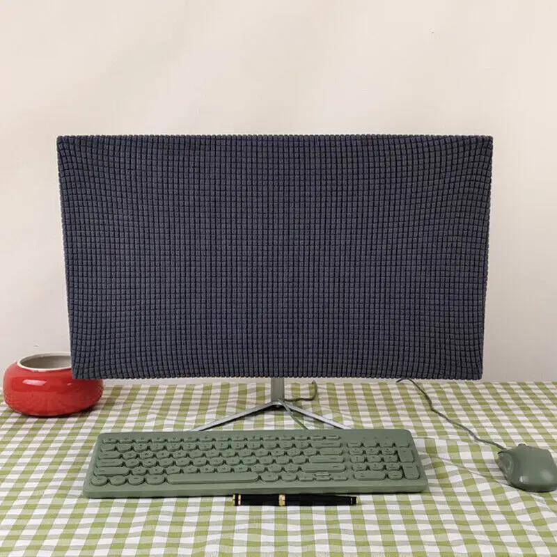 19-100Inch Computer Monitor Dust Cover Sleeve Case Desktop Screen Waterproof Protector Case Washable Accessories Computer Covers