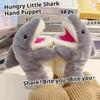 Little Shark Hand Puppet Gloves Cute Doll Plush Toy Can Open Mouth Doll Birthday Gift