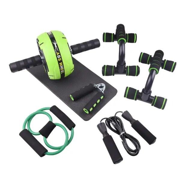 Abdominal Workout Core Strength Abdominal Wheel Chest Expander