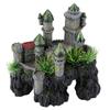 Simulation Resin Hide Castle Fish Tank Aquarium Ornaments Decor